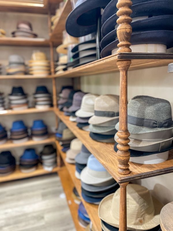 L字型オープンシェルフアンティーク調店舗什器ディスプレイシェルフ