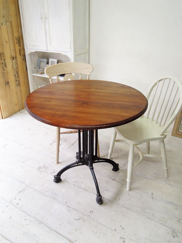 直径800飲食店向け鉄脚丸テーブル・ラウンドテーブル直のサイズ