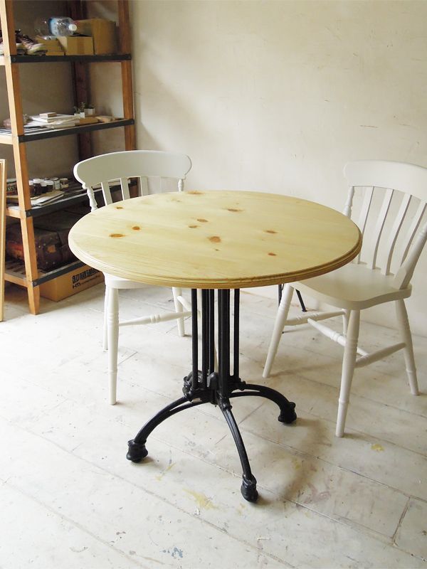 飲食店向け鉄脚丸テーブル・ラウンドテーブルのサイズオーダー専門店