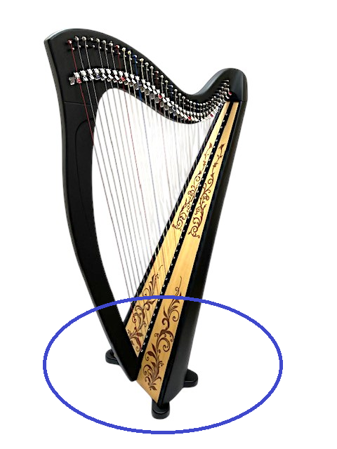 グレースハープ・インターナショナル / GG36ブラック/アラベスク