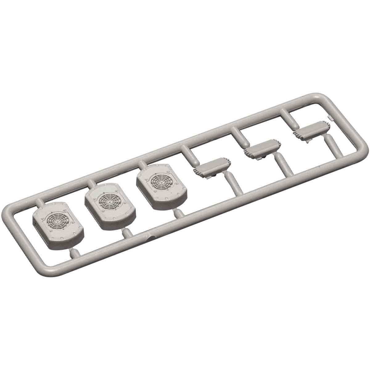 97-4＞AU13E分散クーラー／斜押込型ベンチレーター｜車両用パーツ｜N