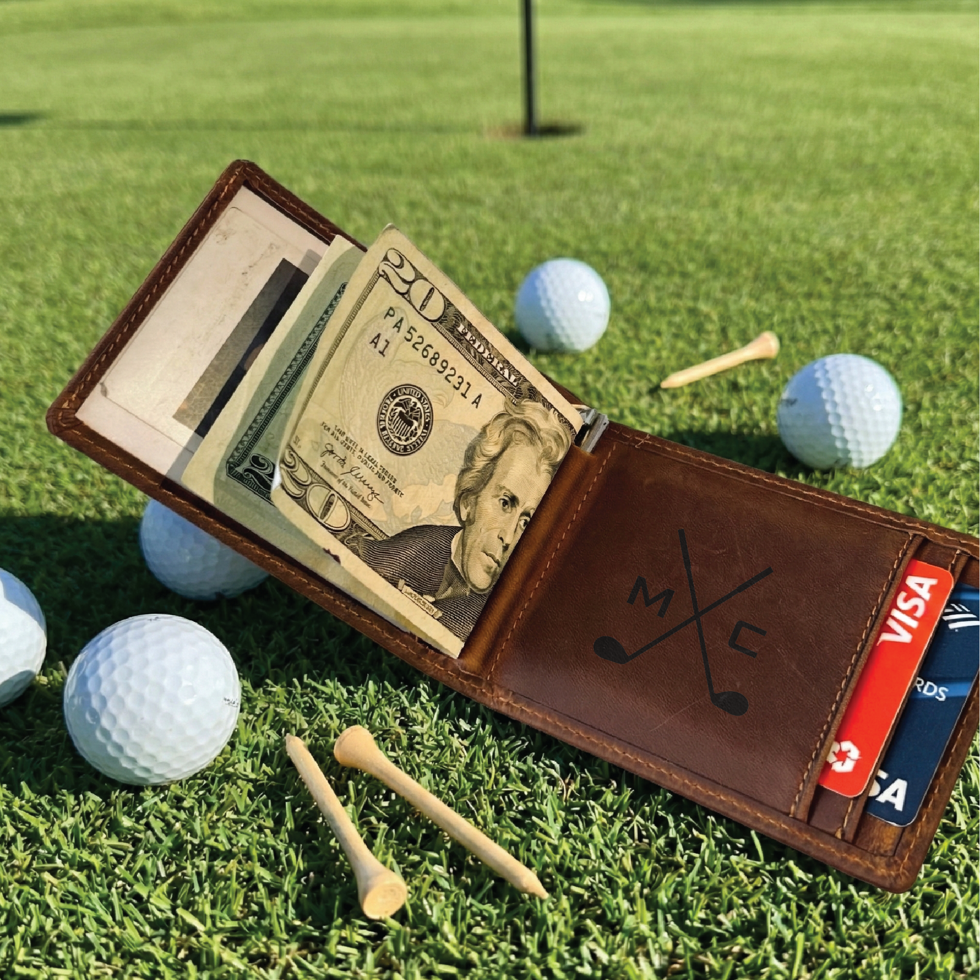 Funny Personalized Golf Wallet – The Green Fee Keeper - Groovy Golfer