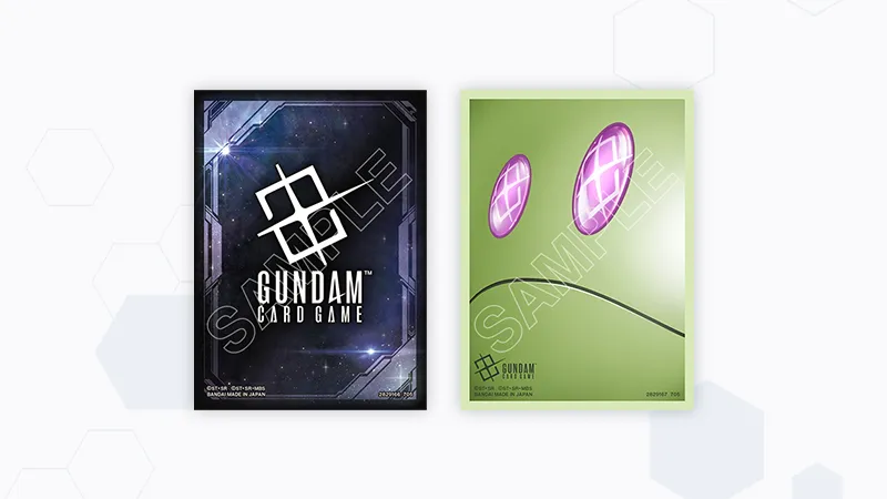 オフィシャルカードスリーブEX [EVX03] | GUNDAM CARD GAME 公式サイト