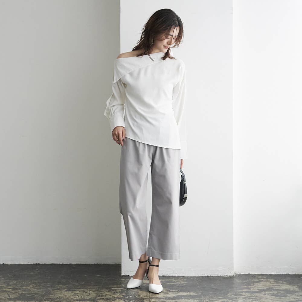 セミワイド】ドライタッチパンツ【SALE】 FTXL13 :レディース パンツ