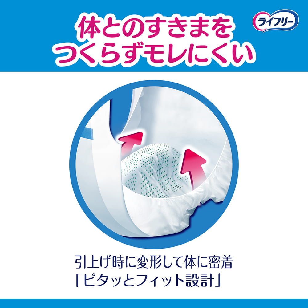 ライフリーズレずに安心紙パンツ専用尿とりパッド2回吸収 36枚×4袋