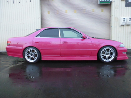 JZX100クレスタ マークII ピンク色 JZX100クレスタ マークII ピンク色