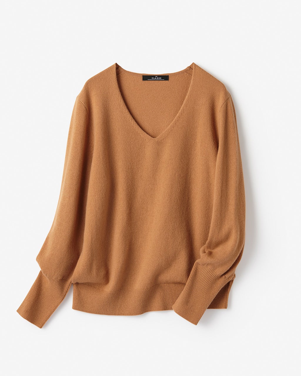 プレミアムカシミヤ・Vネックセーター/DoCLASSE
