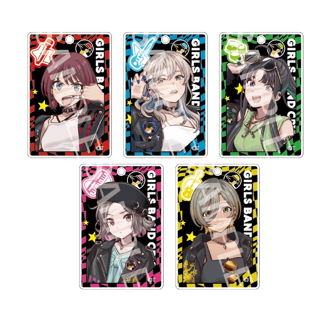 アニメ「ガールズバンドクライ」の新規描き下ろしイラストを使用した新