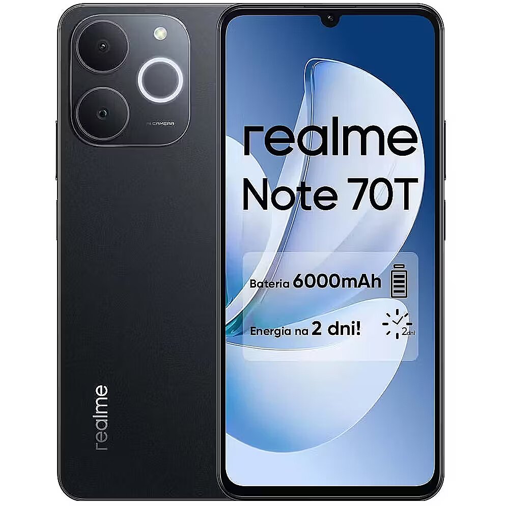 Realme Note 70T, 4GB/256GB, Black (RMX5313_4_256_OB)