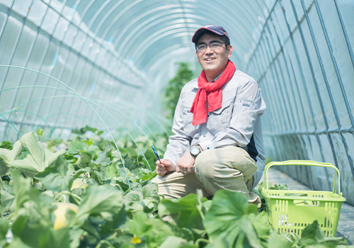 くまさんの森〉知る人ぞ知る！晴れの国・岡山で、あえて“メロンづくり