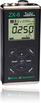 ハイグレード超音波厚さ計 ZX6-DL | ダコタ・ジャパン