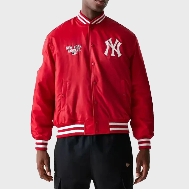 New Era New York Yankees MLB Stadium Red Jacket