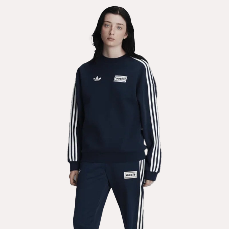 Adidas x Oasis Sweatshirt | Adidas x Oasis Oversized Crewneck