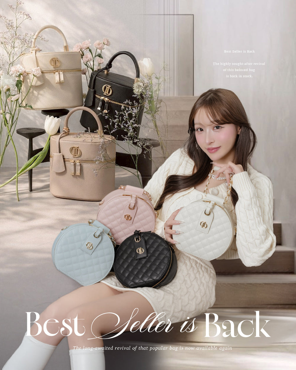 予約商品】Hello Darich キルティングスクエアミニバッグ – Darich