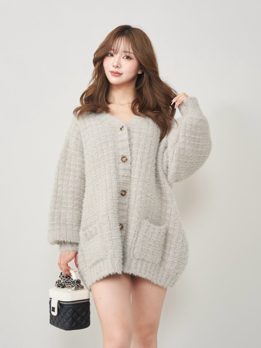モールボリュームニットカーディガン – Darich (ダーリッチ)