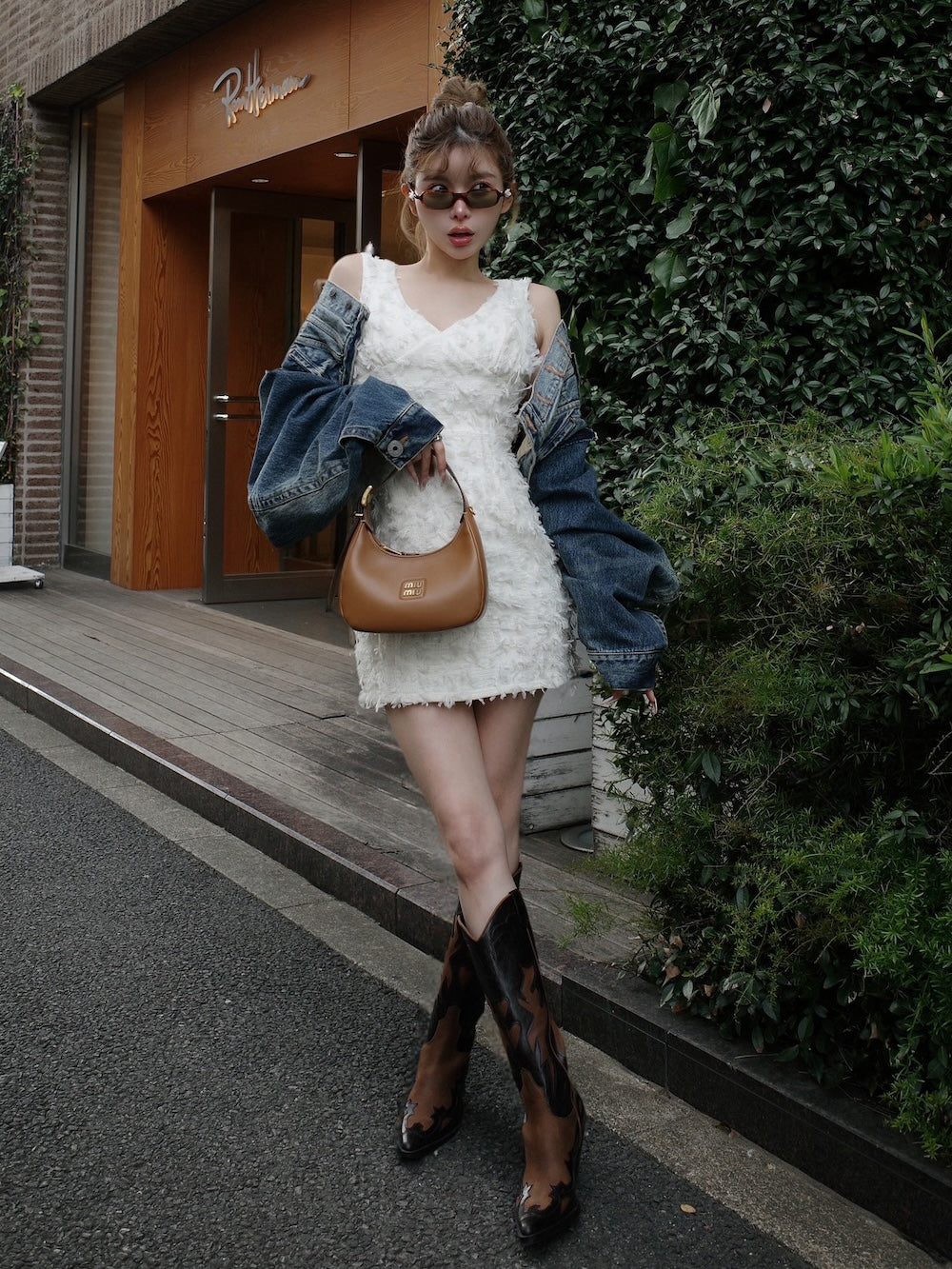 ツイードフリンジミニワンピース – Darich (ダーリッチ)