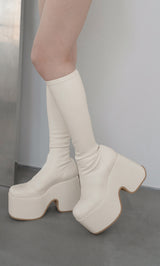 ウルトラストレッチウェッジロングブーツ – Darich (ダーリッチ)