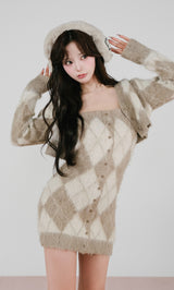 アーガイルニットアンサンブル – Darich (ダーリッチ)