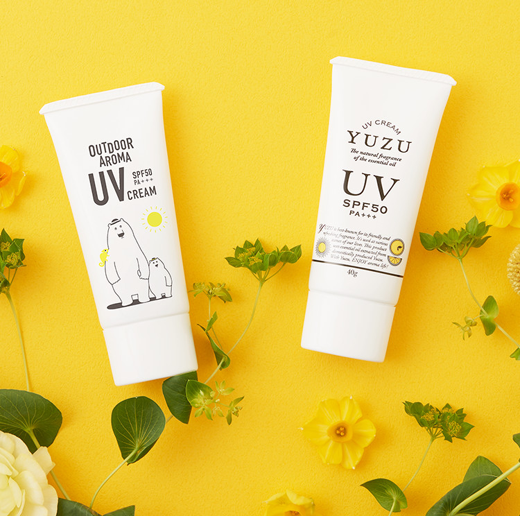 SPF50 /PA+++で毎日使えるアロマUVクリーム