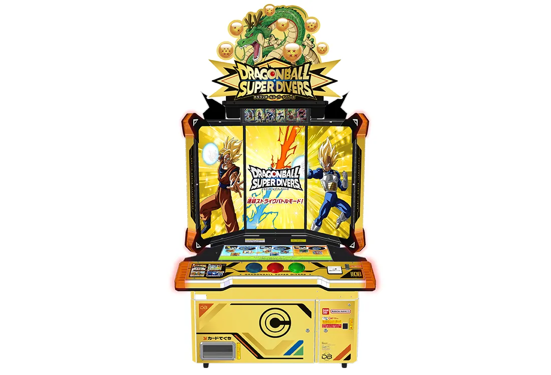 全国のスーパーダイバーズアリーナに黄金のマシンが登場