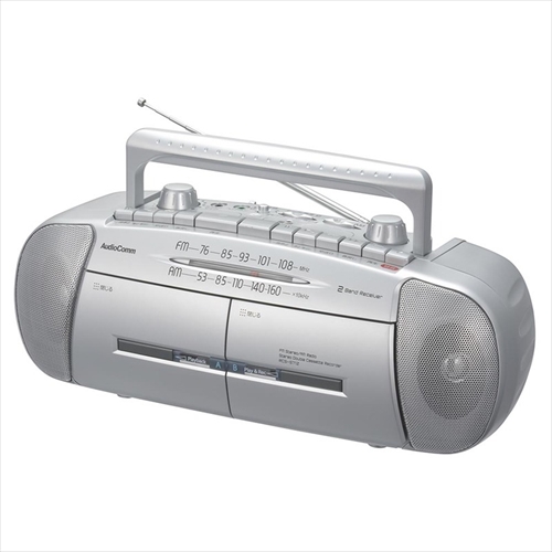 ダブルラジオカセットレコーダー AM/FMステレオ RCS-571Z OHM ラジカセ