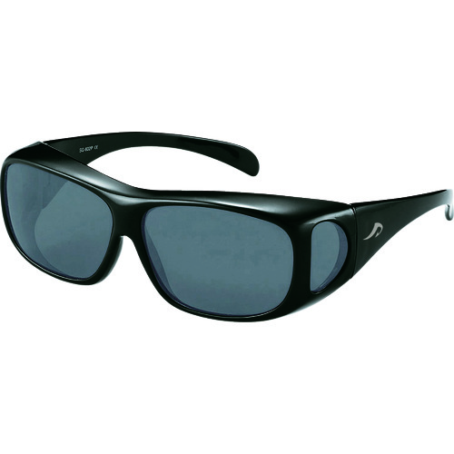 偏光オーバーグラス SG-602P ガンメタリック SG-602P GM アックス 防護