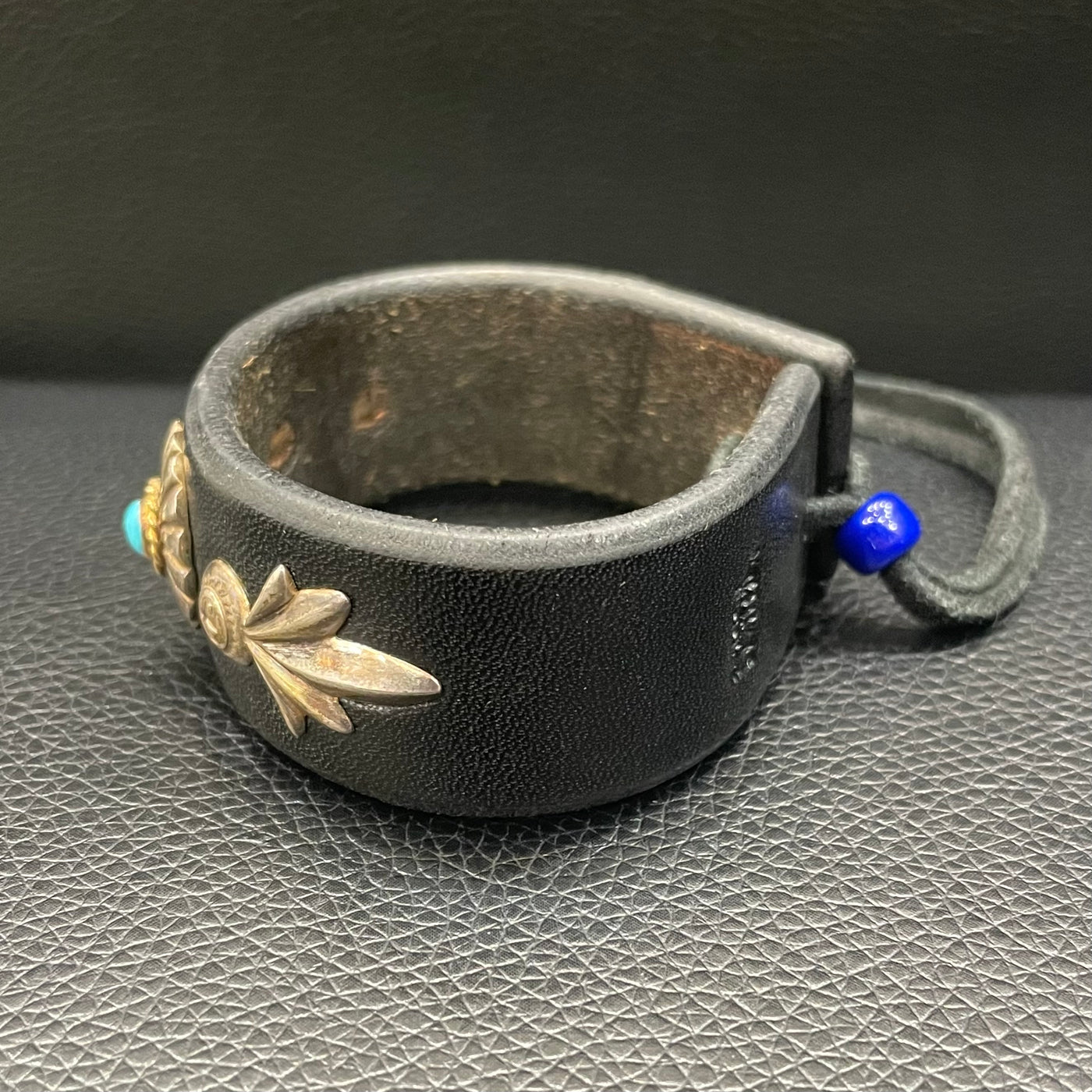 ゴローズ goro's [美品]金縄TQGCハーフ付革ブレス(黒) – DELTAone