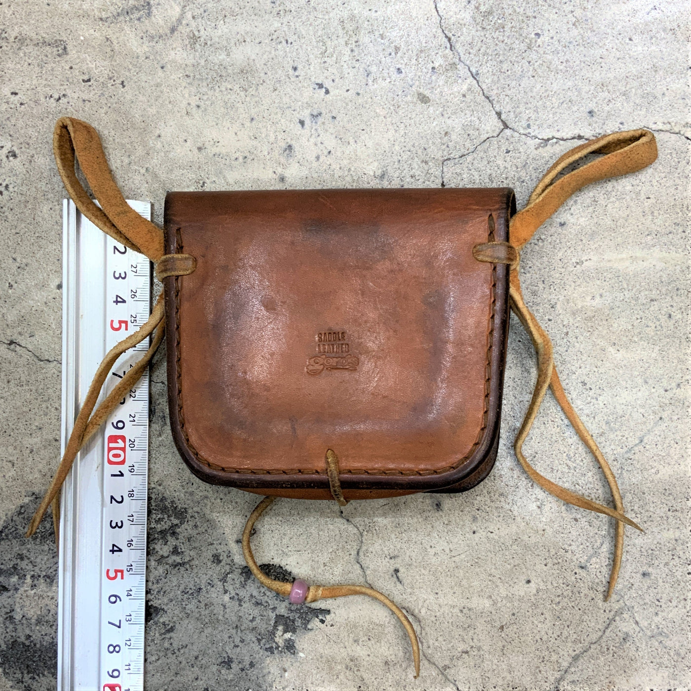 ゴローズ goro's 腰掛けバッグ(赤茶) – DELTAone