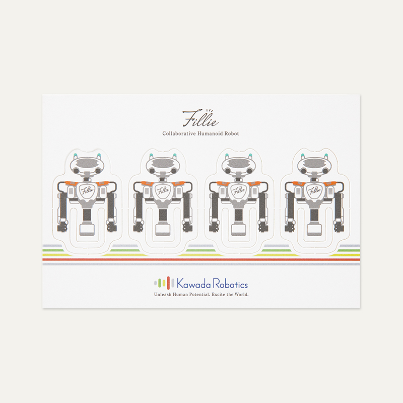 制作事例】BtoBノベルティ 日本製のMDノート＆紙クリップ（ロボットの