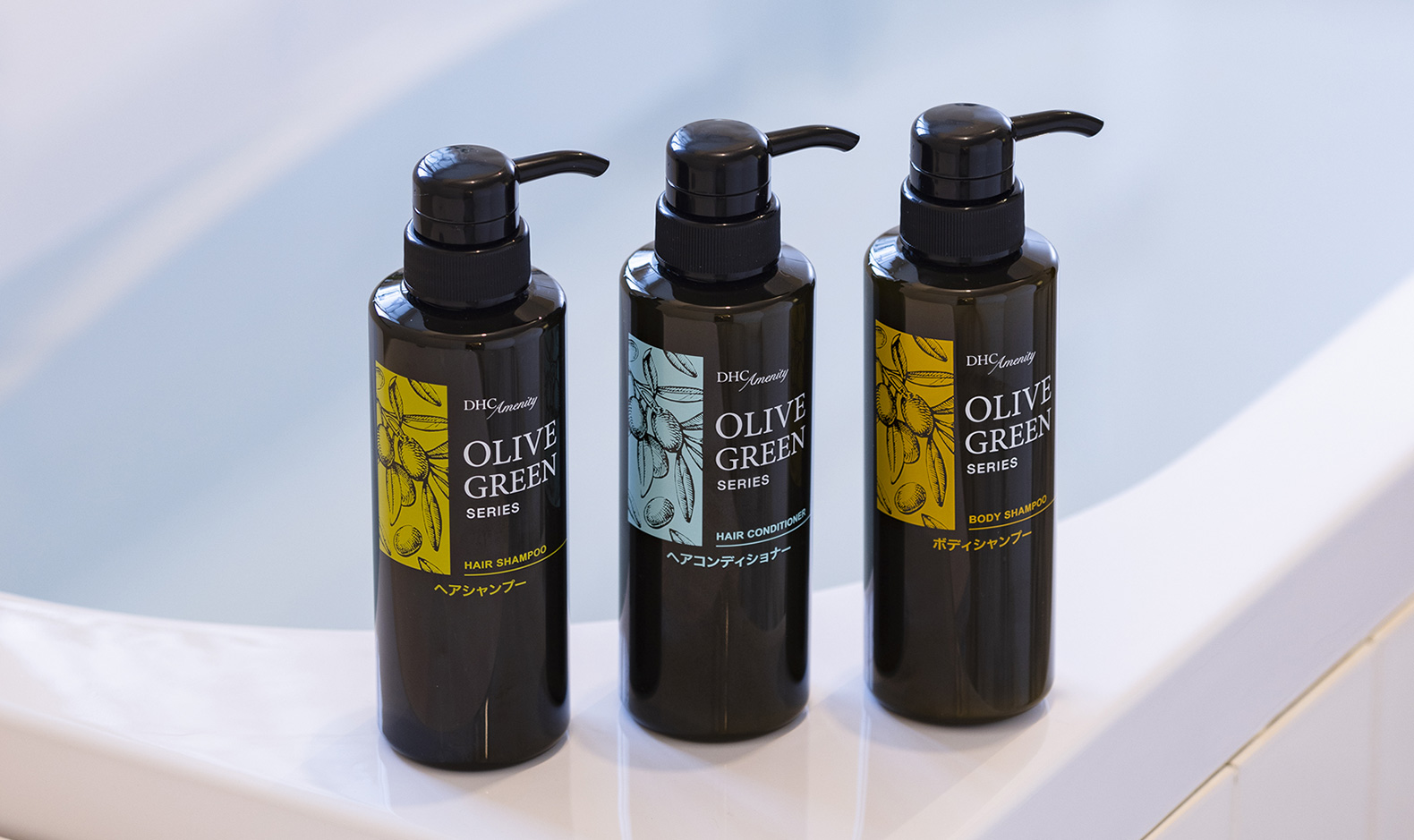 公式】DHCアメニティ： オリーブグリーンシリーズ｜ホテルアメニティ