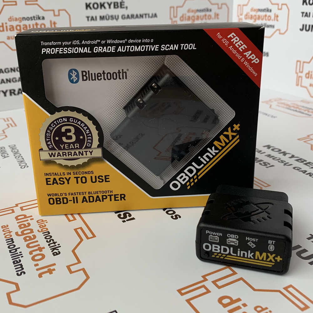 OBDLink MX+ Bluetooth (IOS+Android+Windows) diagnostic and