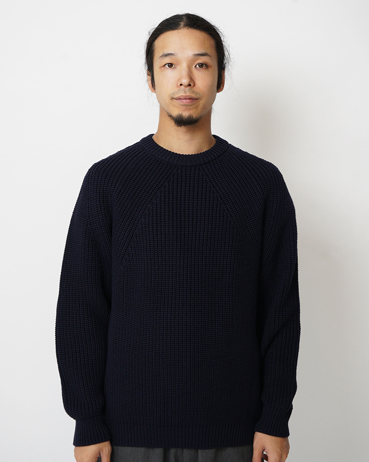 バトナー BATONER メンズ ニット SIGNATURE CREW NECK | BATONER