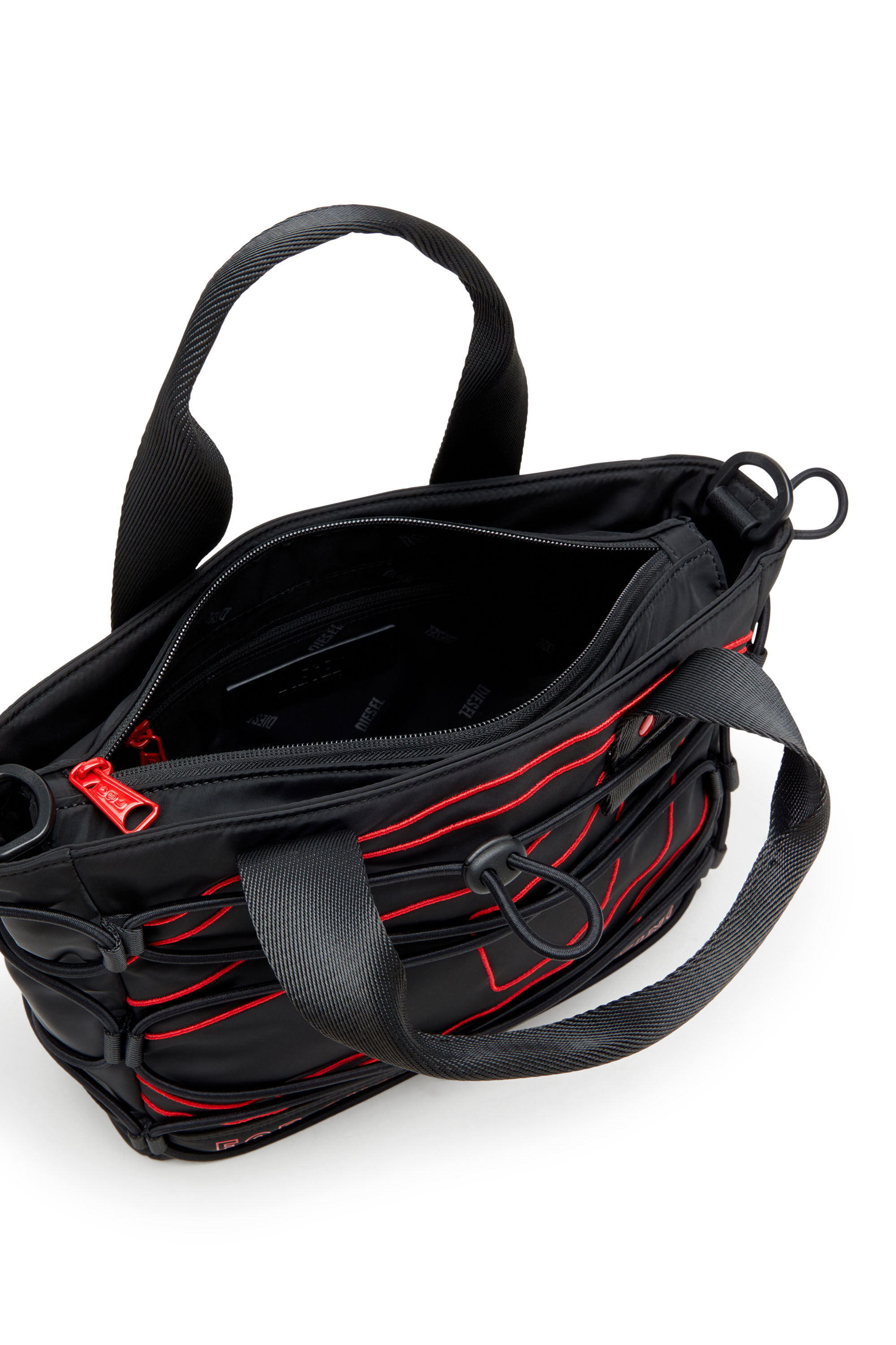 TECH-D TOTE S X トートバッグ S｜ブラック｜ウィメンズ｜DIESEL