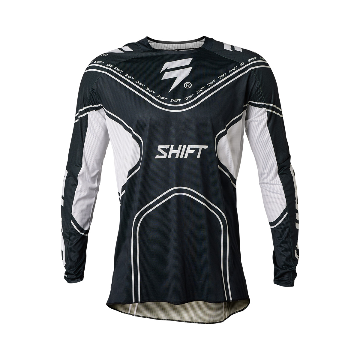 SHIFT ブラックレーベル ジャージ クイック ブラック| Dirtbikeplus