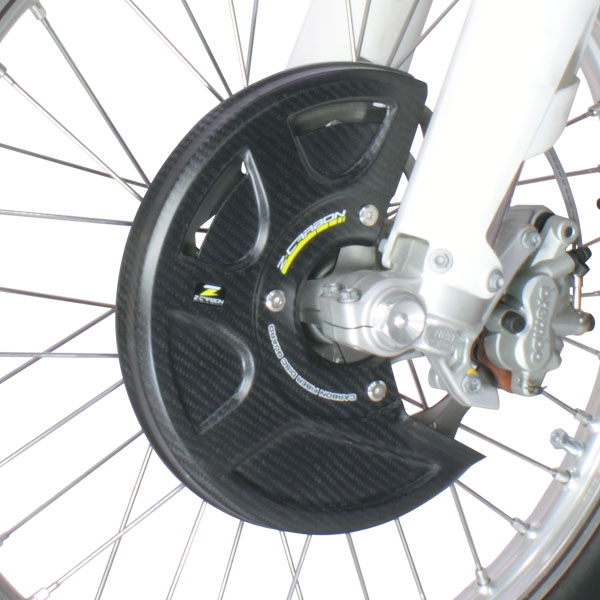 Z-CARBON フロントディスクガード| Dirtbikeplus (ダートバイクプラス)