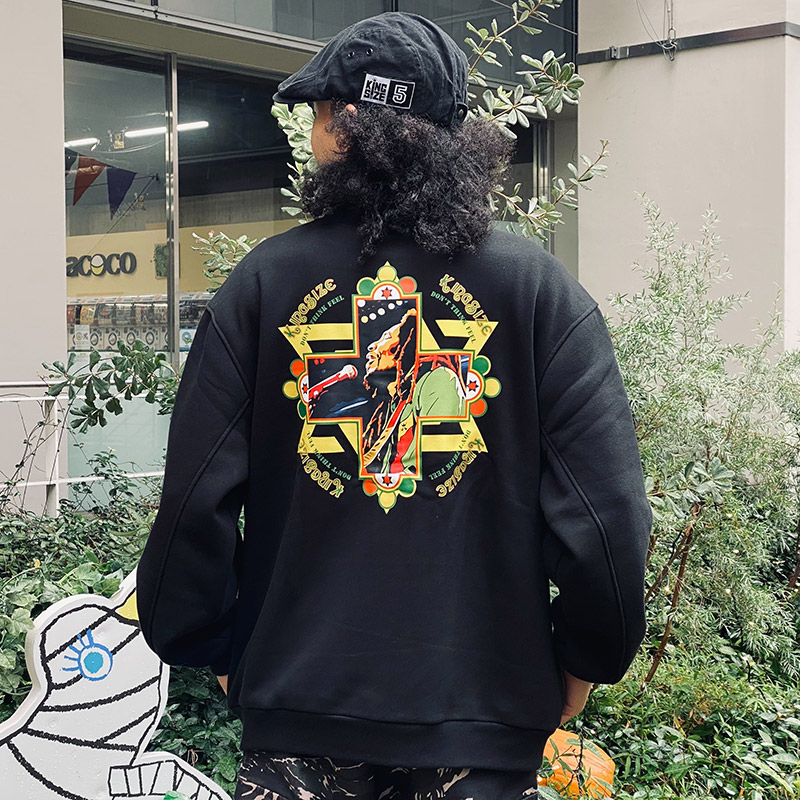 KINGSIZE（キングサイズ）“BLACK WOMAN SNAP JACKET” - DISSIDENT WEB SHOP