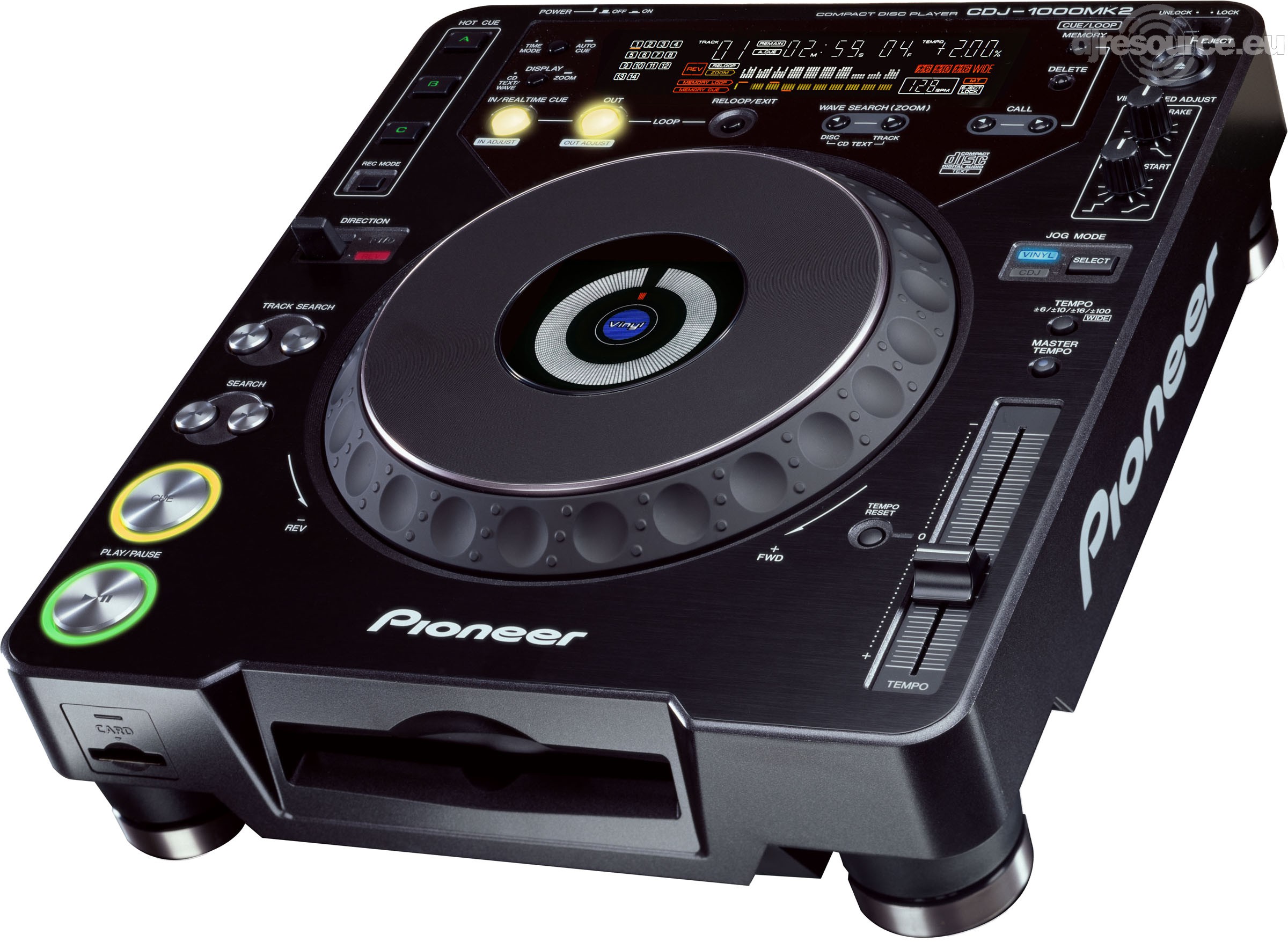 Pioneer DJ › CDJ-1000MK2 › Player Tabletop - Gearbase | DJResource