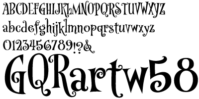 フォント見本（欧文） | オリジナルTシャツ作成D.P.SK