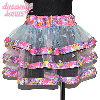 Buy 6%DOKIDOKI Tiered pannier-skirt belt/Primal Pop - Lav at