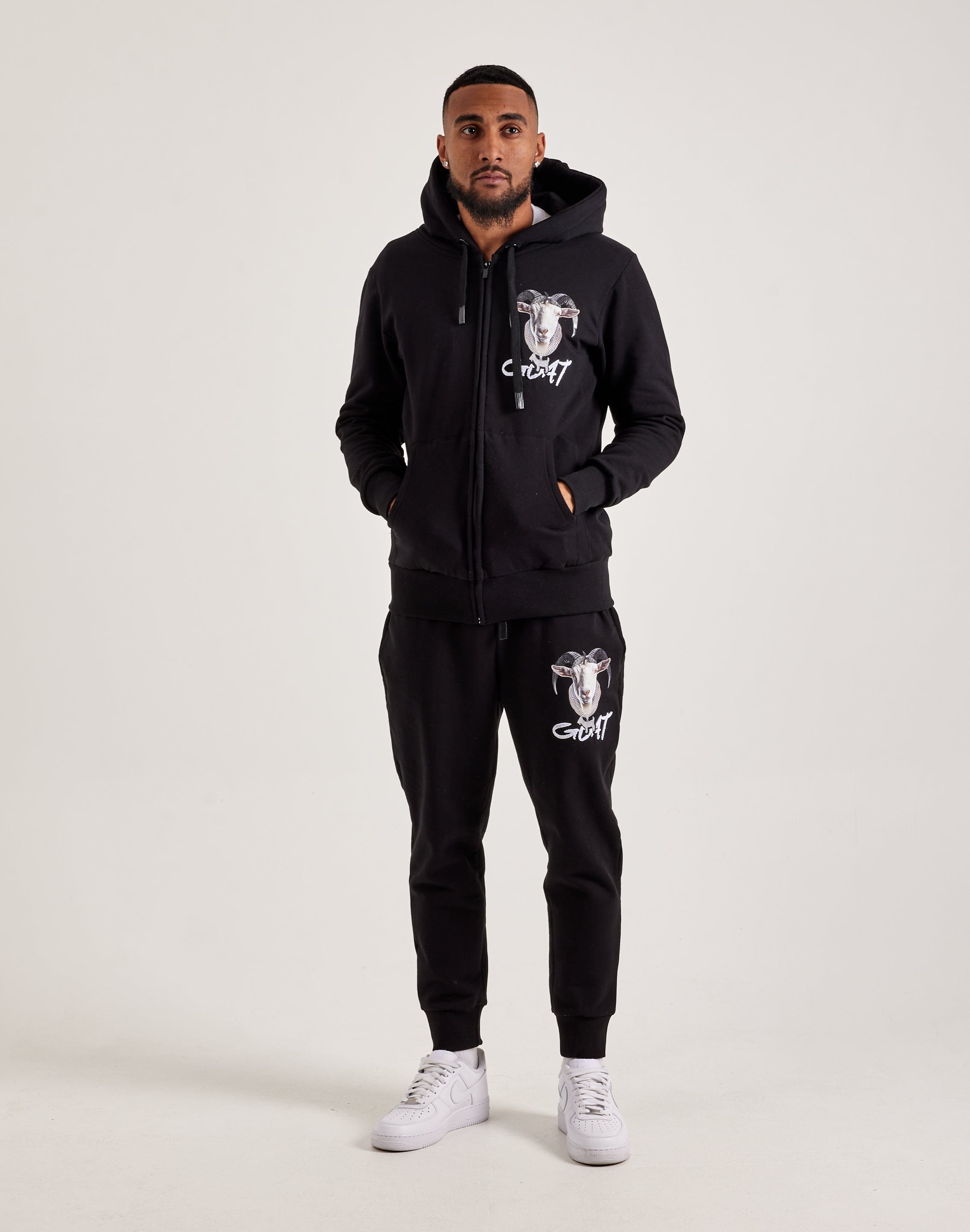 Streetz Iz Watchin Goat Full-Zip Hoodie – DTLR