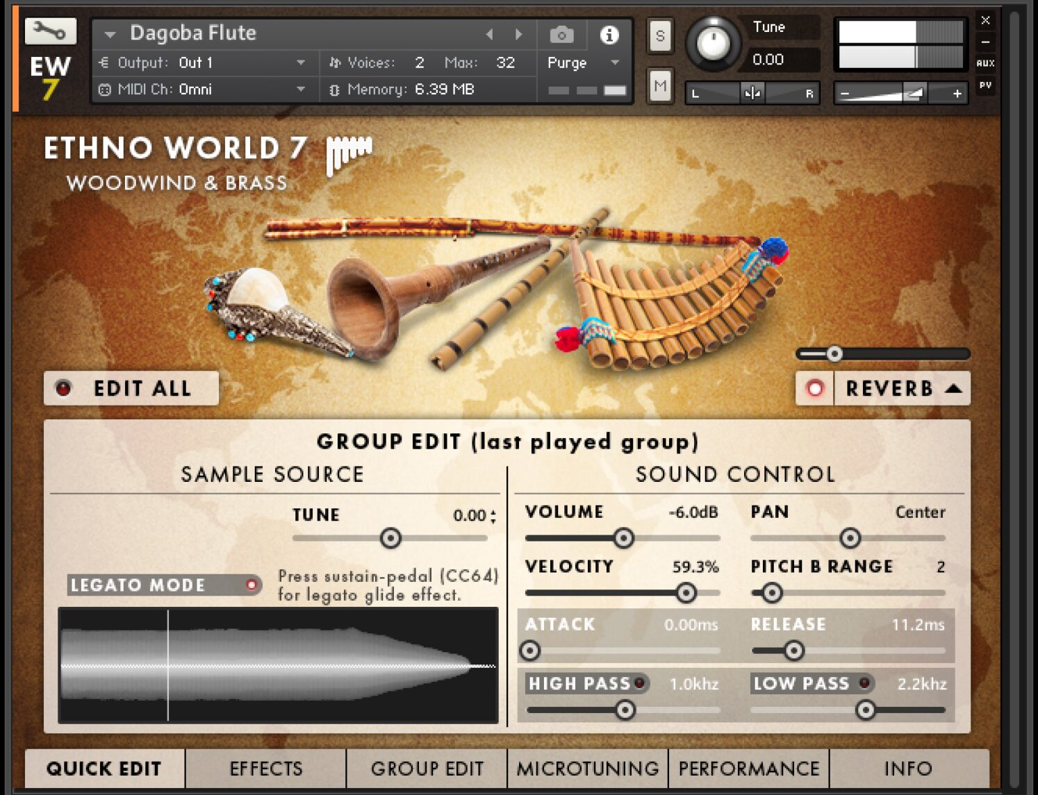世界中の民族楽器が手に入る究極の音源、ETHNO WORLD 7が登場！380種類