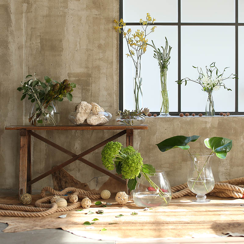 DULTON ONLINE SHOP | GLASS VASE CONSTRICCION L(L): インテリア雑貨