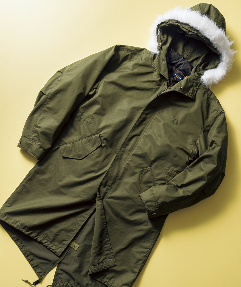 フレッドペリーの別注フィールドパーカは3wayでさらに長～く着られる