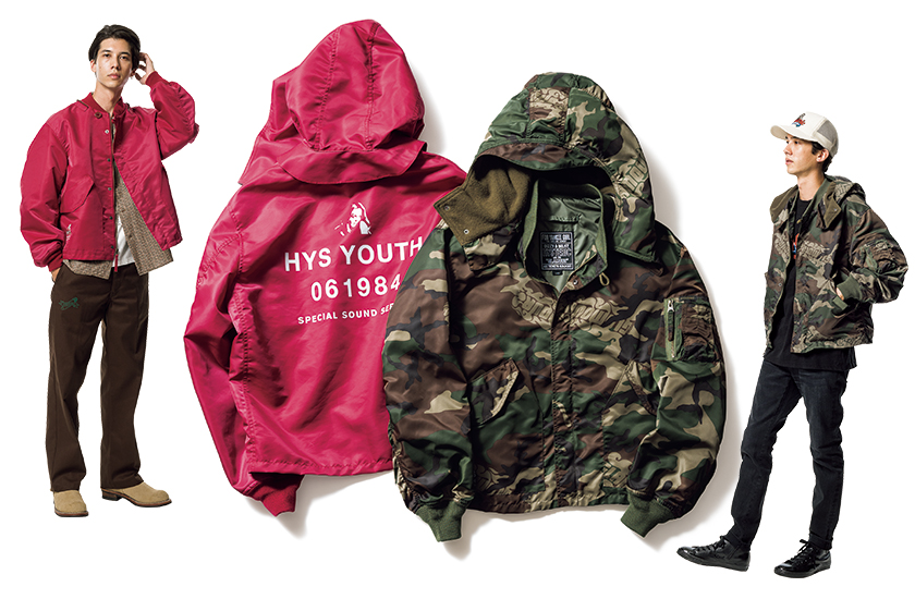 お洒落ミリタリーの魔術師”ヒステリックグラマーのA-1がええやん