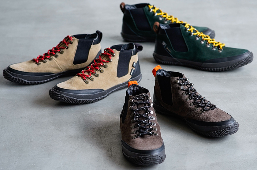 GORE-TEXでサイドゴア仕様!! スピングルムーヴの新作ミドルカット