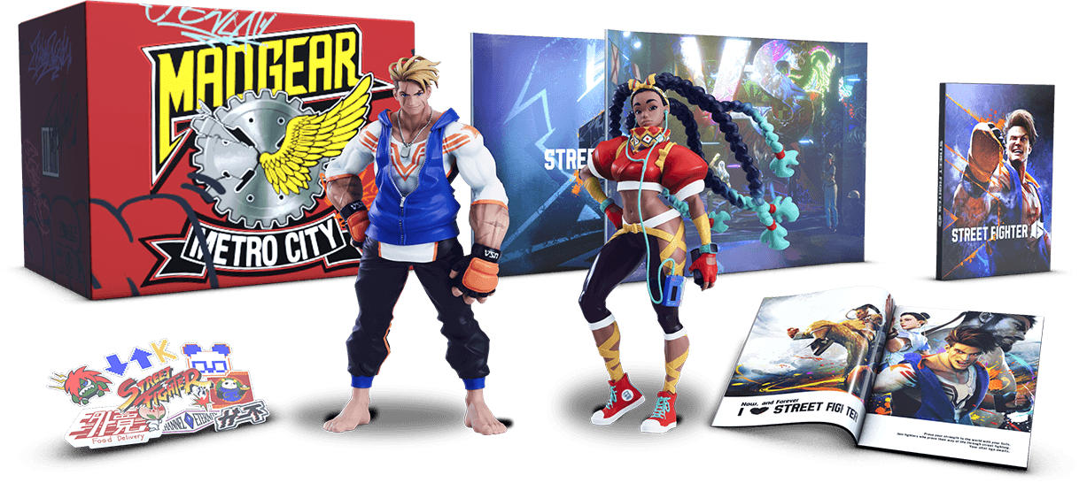 Street Fighter 6 Mad Gear Box』 特設ページ｜イーカプコン