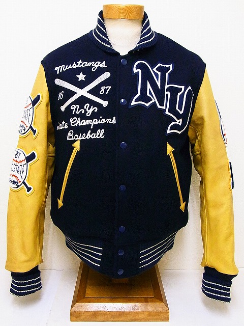 Whitesville[ホワイツビル] スタジャン アワードジャケット WV12838