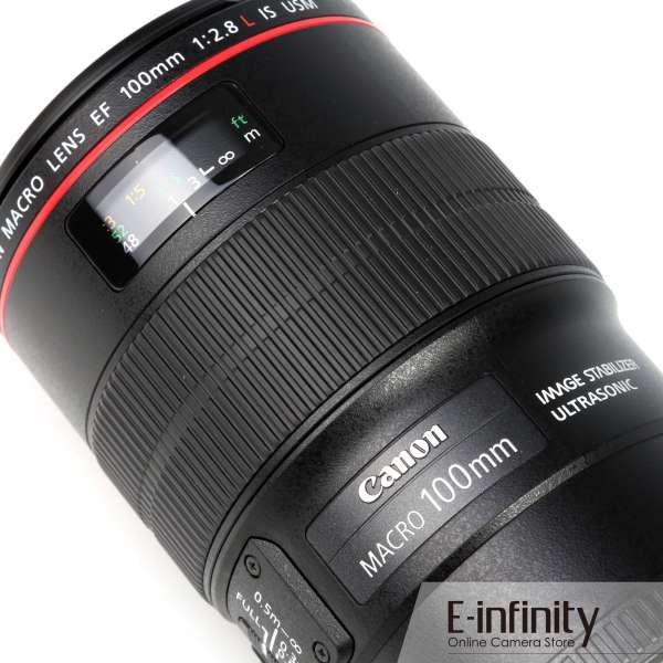 Buy Canon EF 100mm f/2.8L Macro IS USM Lens - E-Infinity