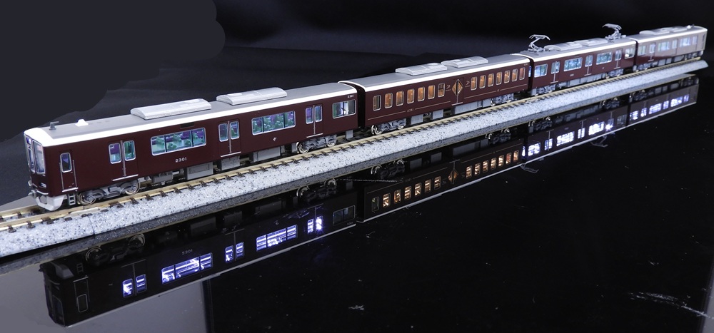 KATO鉄道模型オンラインショッピング 阪急2300系 京都線 基本セット（4