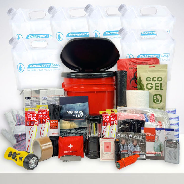Complete Hurricane Survival Kit for 2 People | Free Shipping